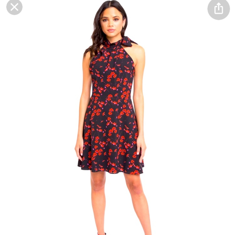 Black Halo “Audrey” dress